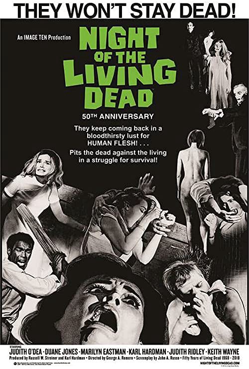 Poster Phim Đêm Của Những Xác Chết (Night of the Living Dead)