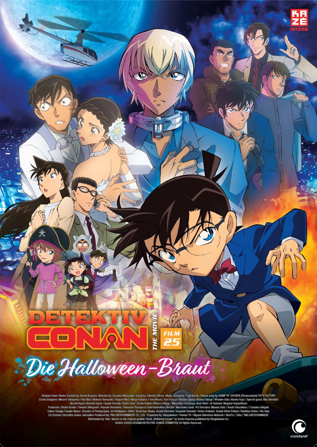 Xem Phim Detective Conan: The Bride of Halloween (Detective Conan Movie 25: Halloween no Hanayome)