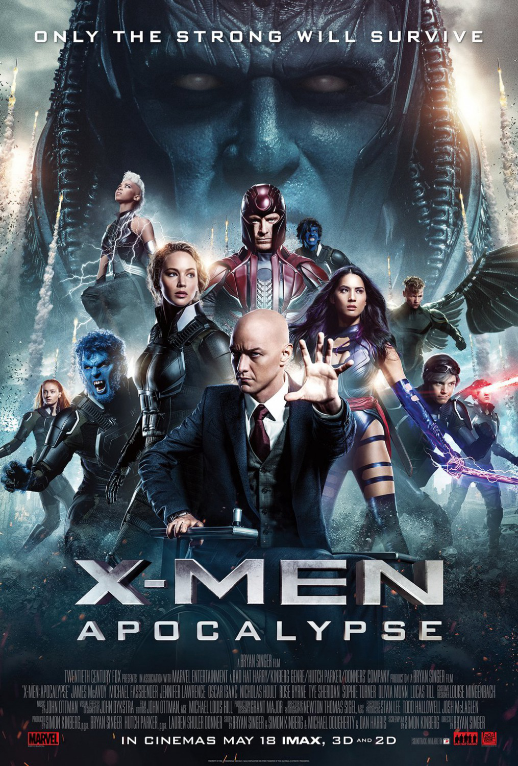 Poster Phim Dị Nhân 1 (X-Men)