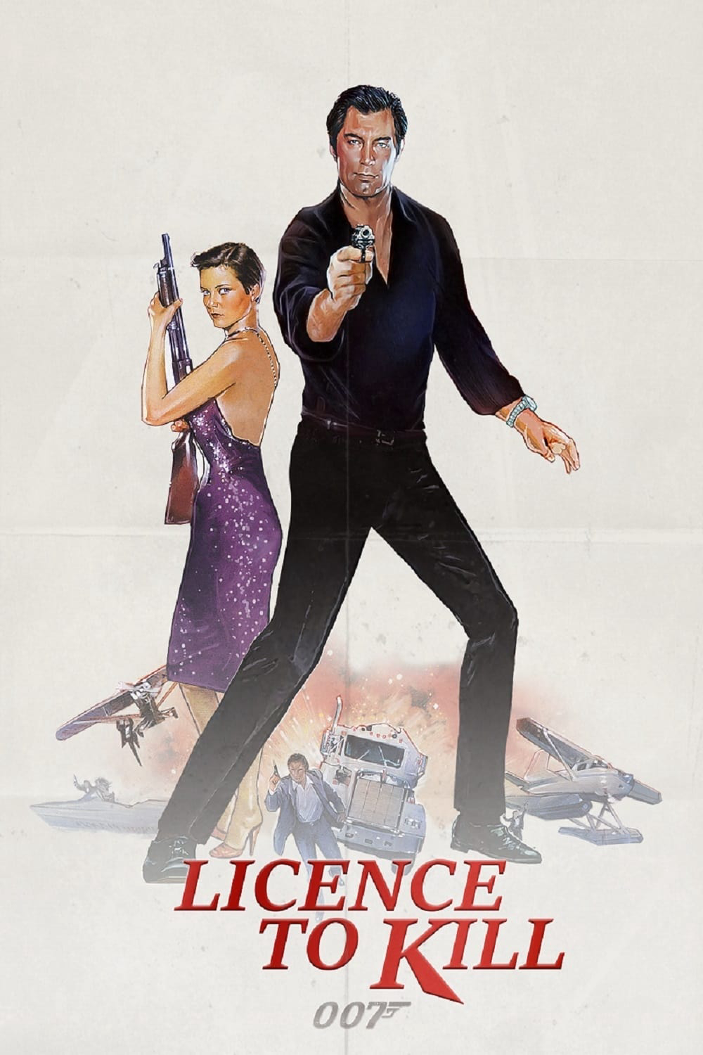 Poster Phim Điệp Viên 007: Lệnh Hành Quyết (Licence to Kill)