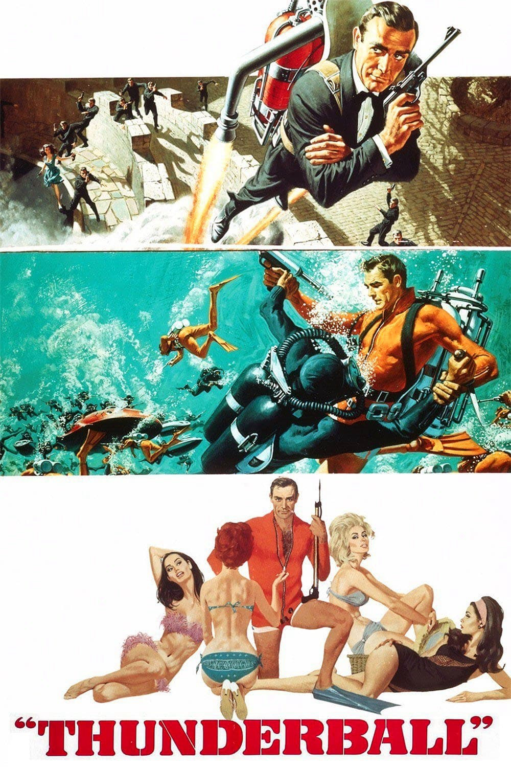 Poster Phim Điệp Viên 007: Quả Cầu Sấm Sét (Thunderball)