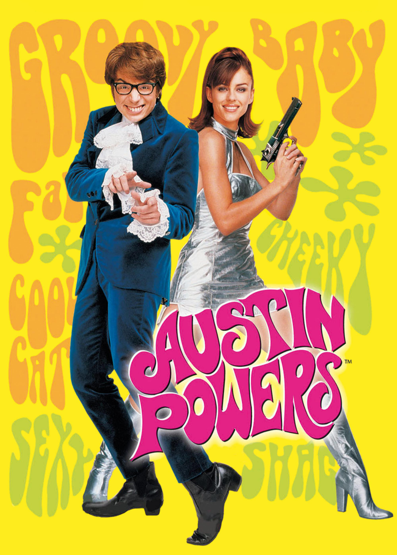 Poster Phim Điệp Viên Bám Dai (Austin Powers 2: The Spy Who Shagged Me)