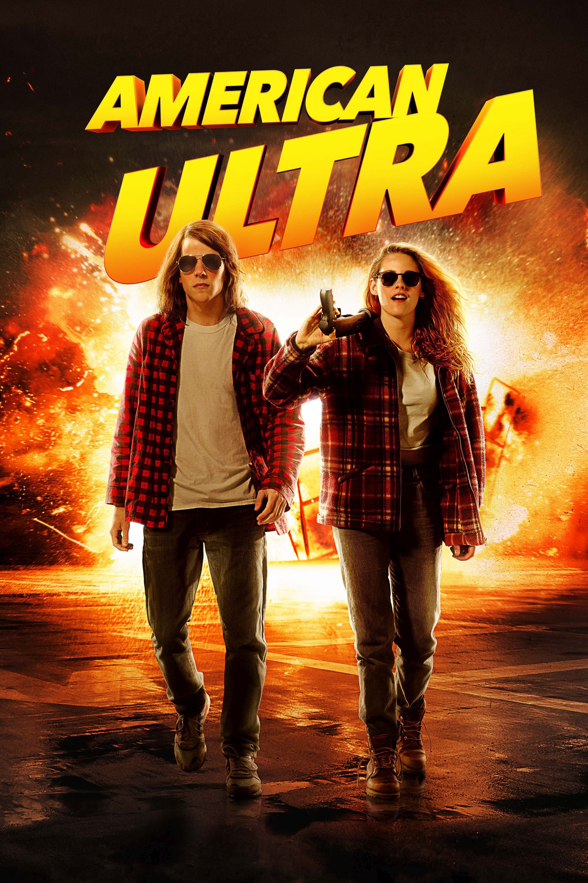 Poster Phim Điệp Viên Chạy Trốn (American Ultra)