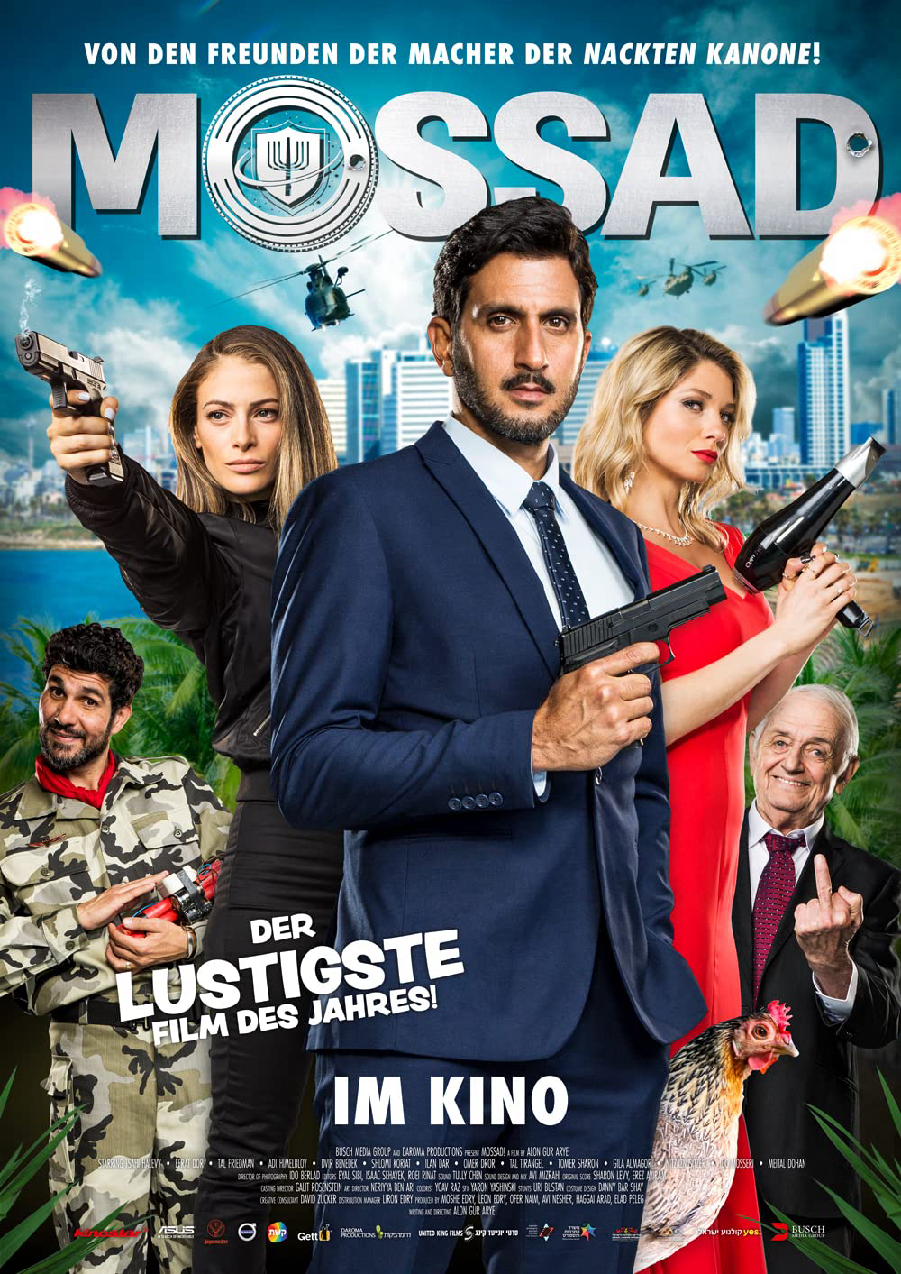 Poster Phim Điệp viên Mossad (The Spy)
