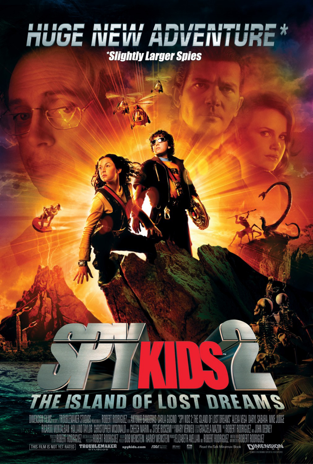 Poster Phim Điệp Viên Nhí 2: Đảo Của Những Giấc Mơ Đã Mất (Spy Kids 2: Island of Lost Dreams)