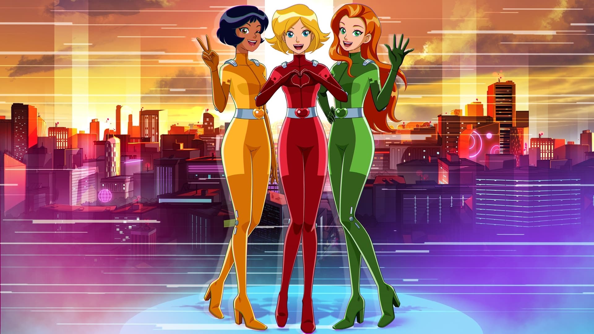 Poster Phim Điệp Viên Siêu Hạng (Phần 1) (Totally Spies! (Season 1))