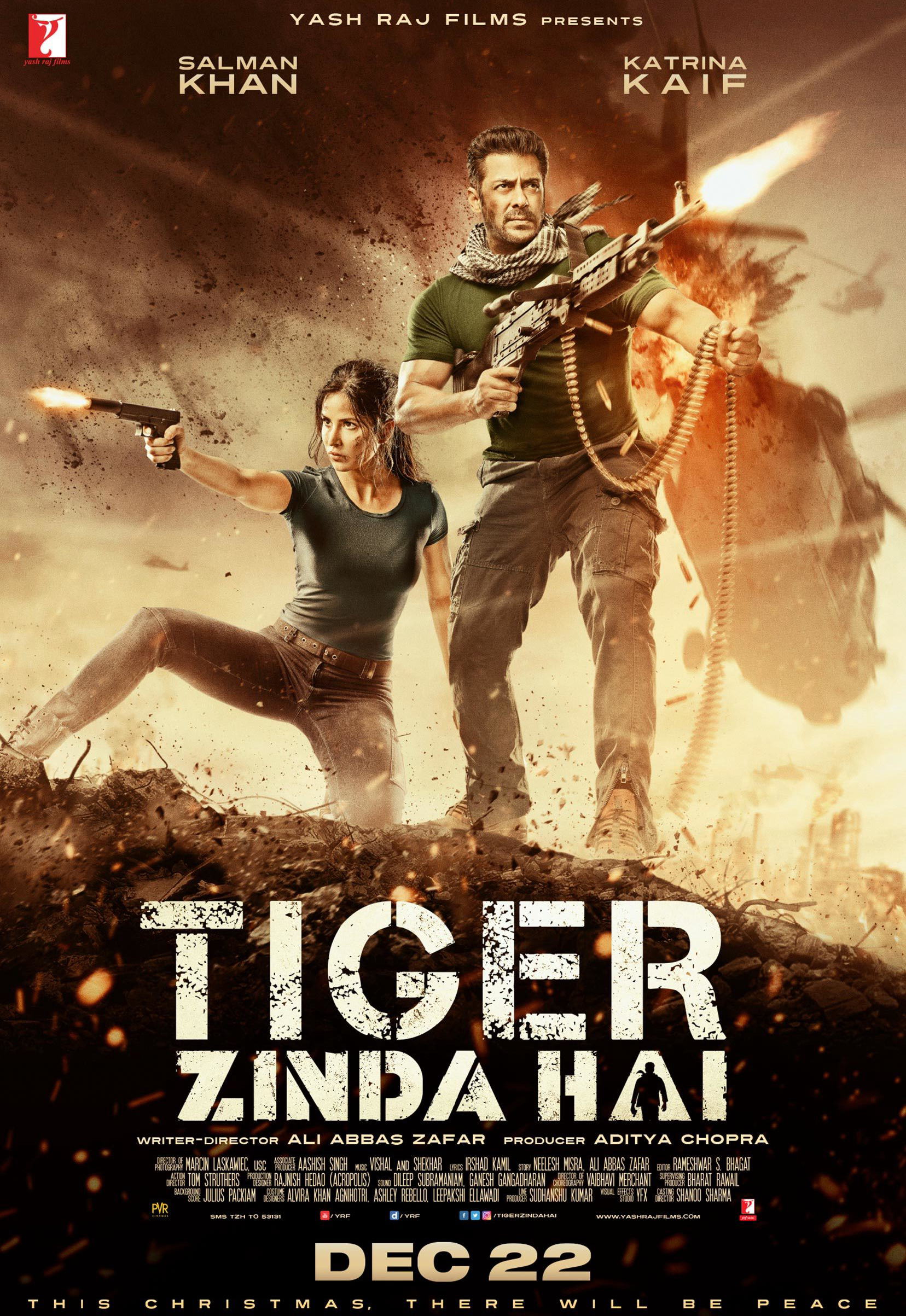 Poster Phim Điệp Viên Tiger 2 (Tiger Zinda Hai)