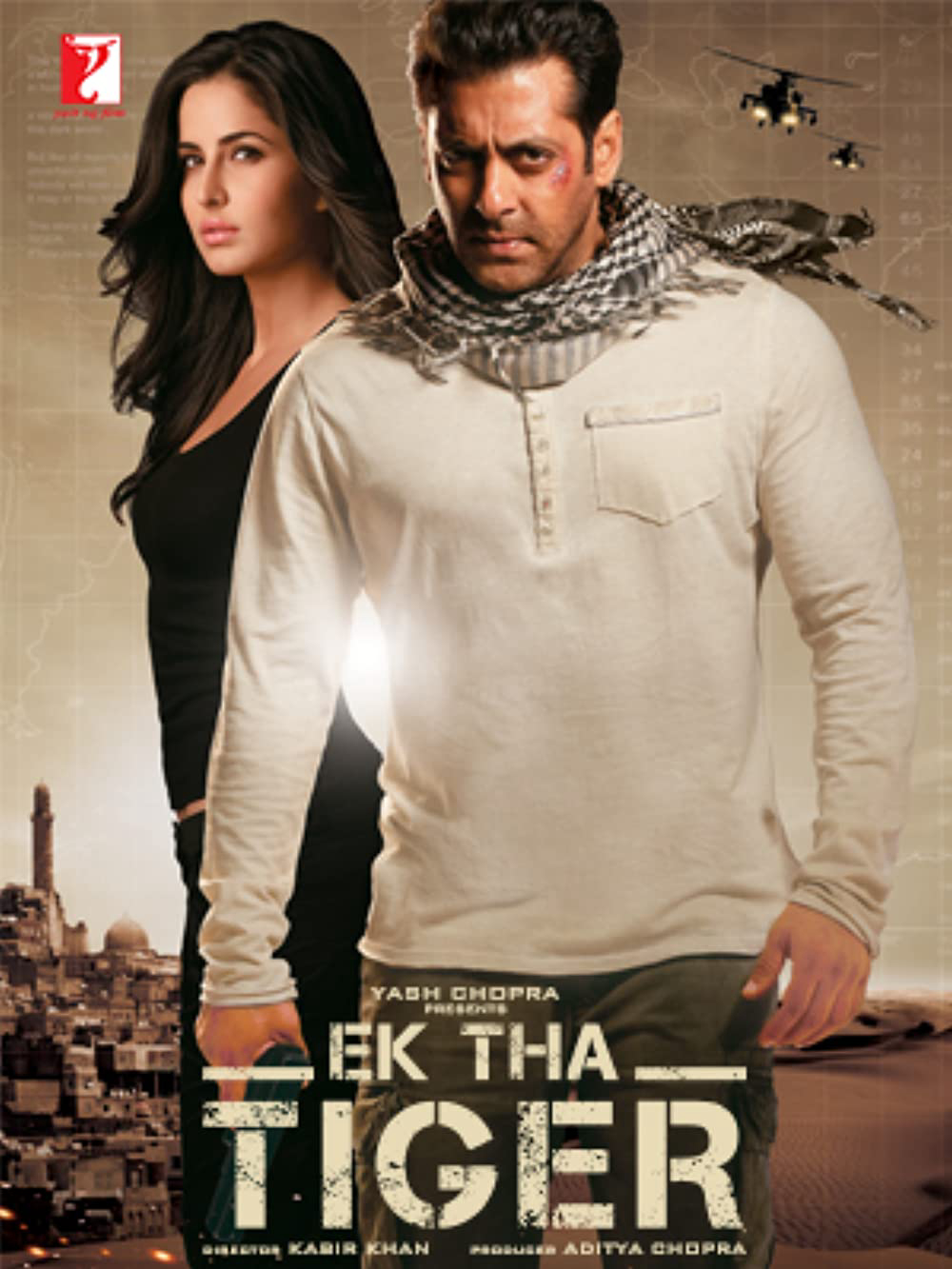 Poster Phim Điệp Viên Tiger (Ek Tha Tiger)