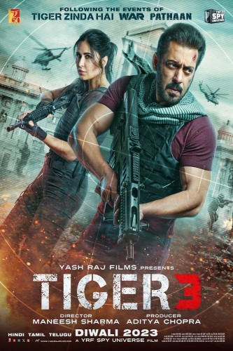 Poster Phim Điệp Viên Tiger Phần 3 (Tiger 3)