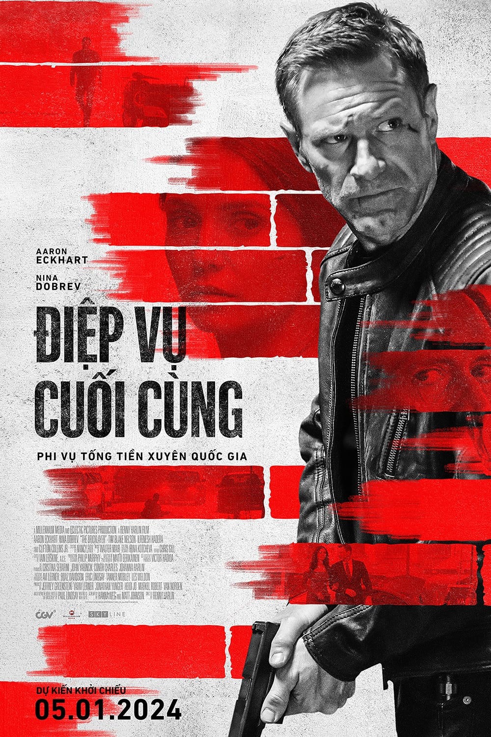 Poster Phim Điệp Vụ Cuối Cùng (The Bricklayer)