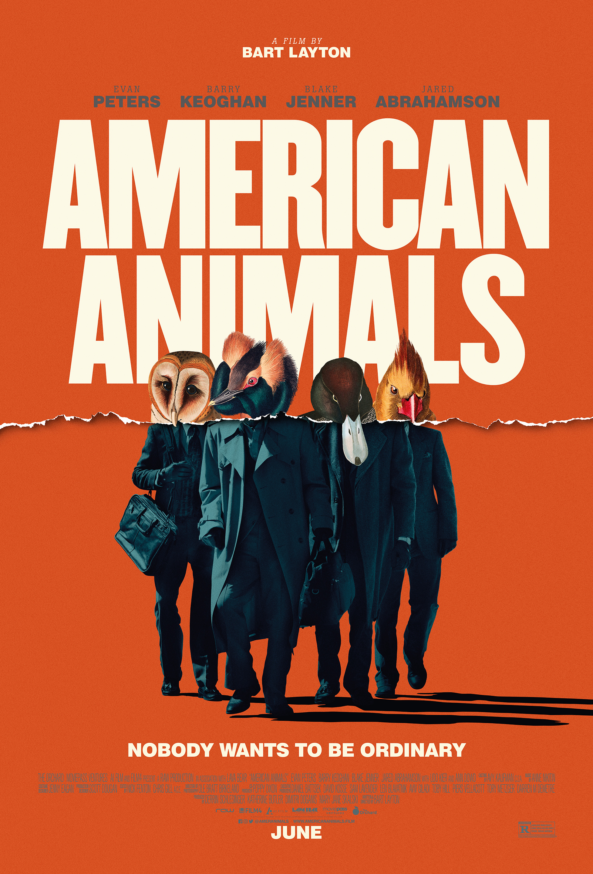 Poster Phim Đồ Quỷ Mỹ (American Animals)