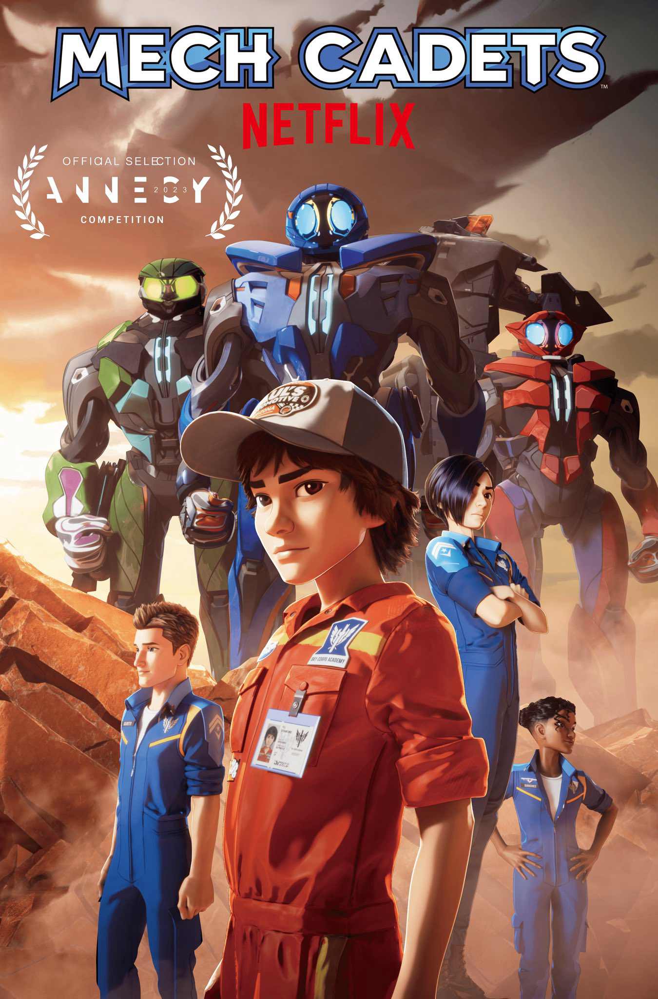 Poster Phim Đội phi công robot (Mech Cadets)