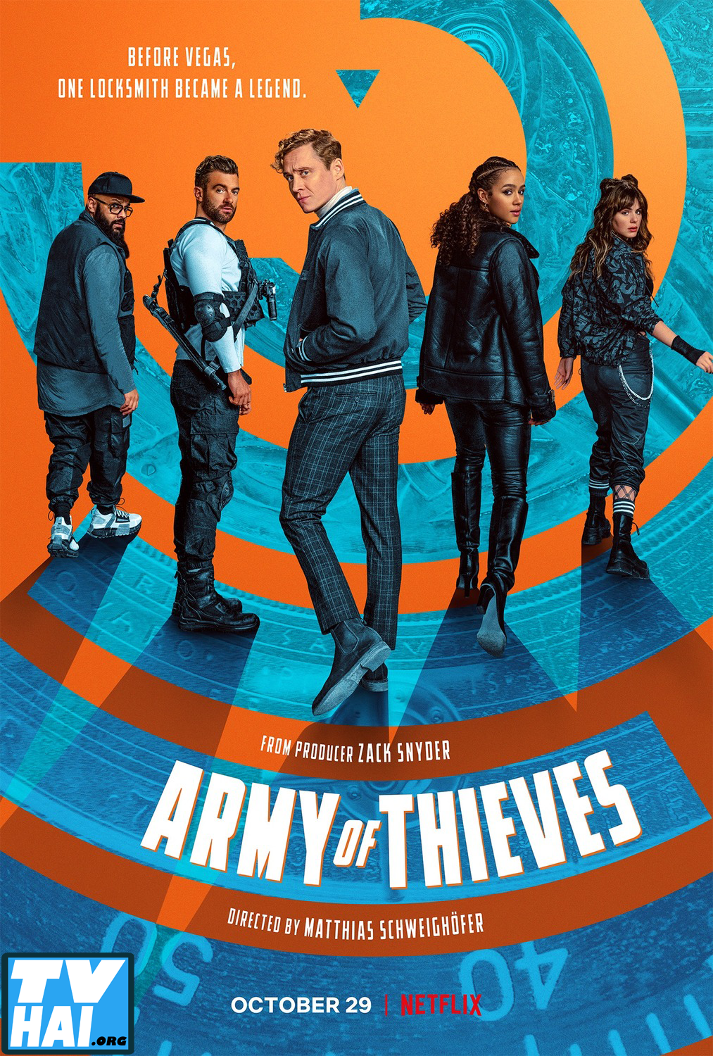 Poster Phim Đội Quân Đạo Tặc (Army of Thieves)