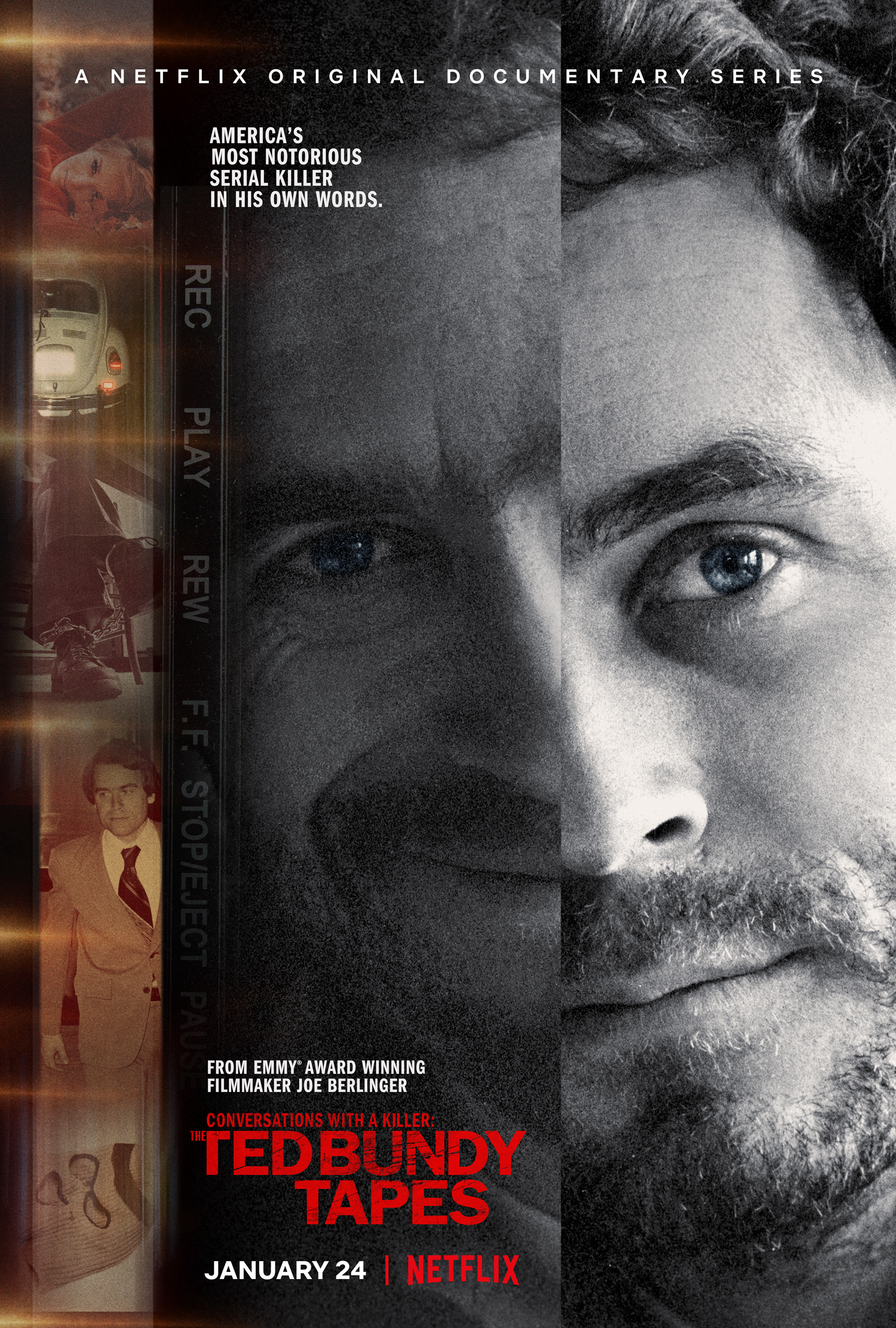 Poster Phim Đối thoại với kẻ sát nhân: Thước phim về Ted Bundy (Conversations with a Killer: The Ted Bundy Tapes)