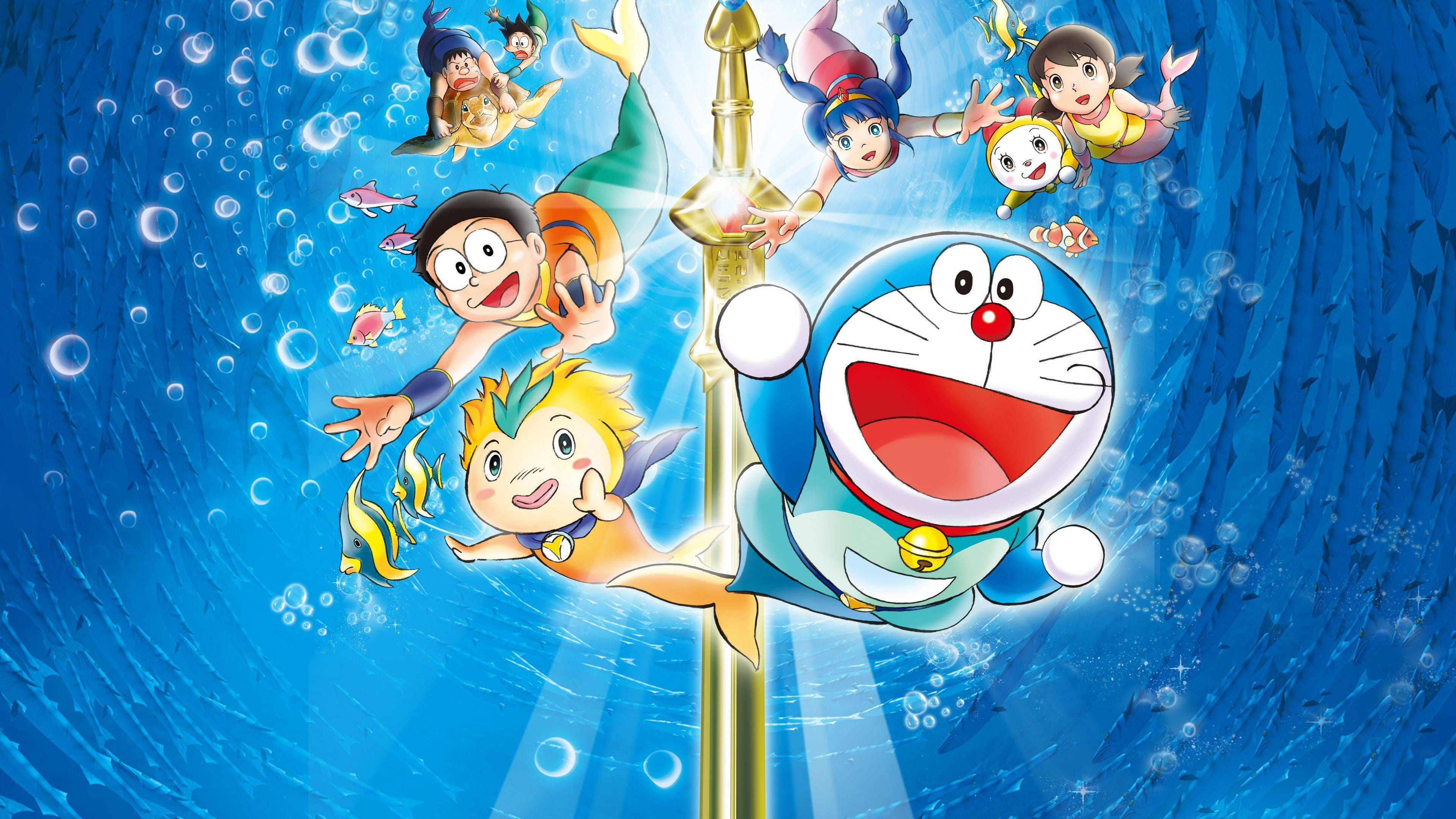 Xem Phim Doraemon: Nobita và Cuộc Đại Thủy Chiến Ở Xứ Sở Người Cá (Doraemon the Movie: Nobita's Mermaid Legend)