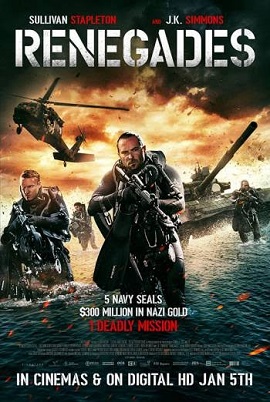 Poster Phim Đột Kích Hồ Giấu Vàng (Renegades)