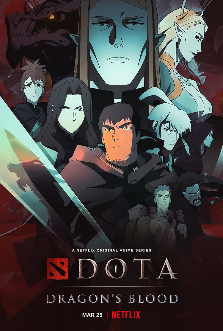 Poster Phim Dota: Dòng Máu Rồng Phần 2 (Dota: Dragon's Blood Season 2)