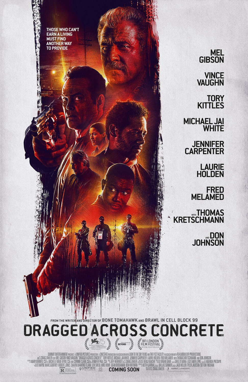 Poster Phim Dragged Across Concrete (Dragged Across Concrete)