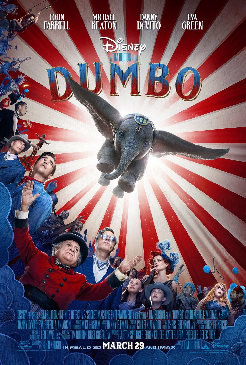 Poster Phim Dumbo: Chú Voi Biết Bay (Dumbo 2019)