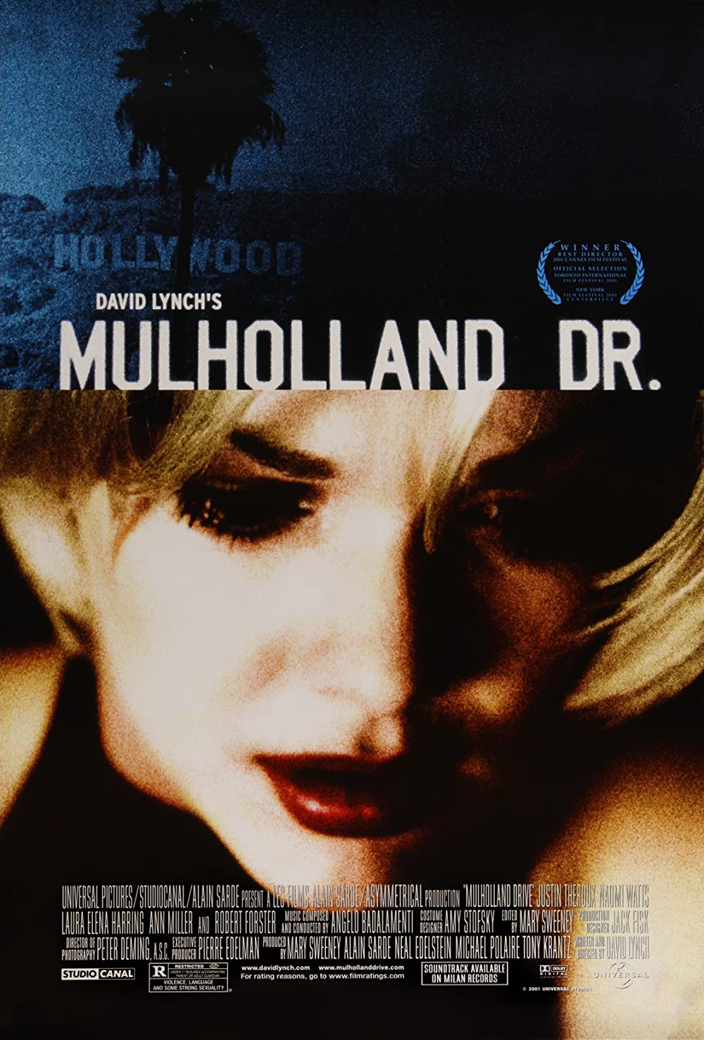 Poster Phim Đường Mulholland (Mulholland Drive - Mulholland Dr.)