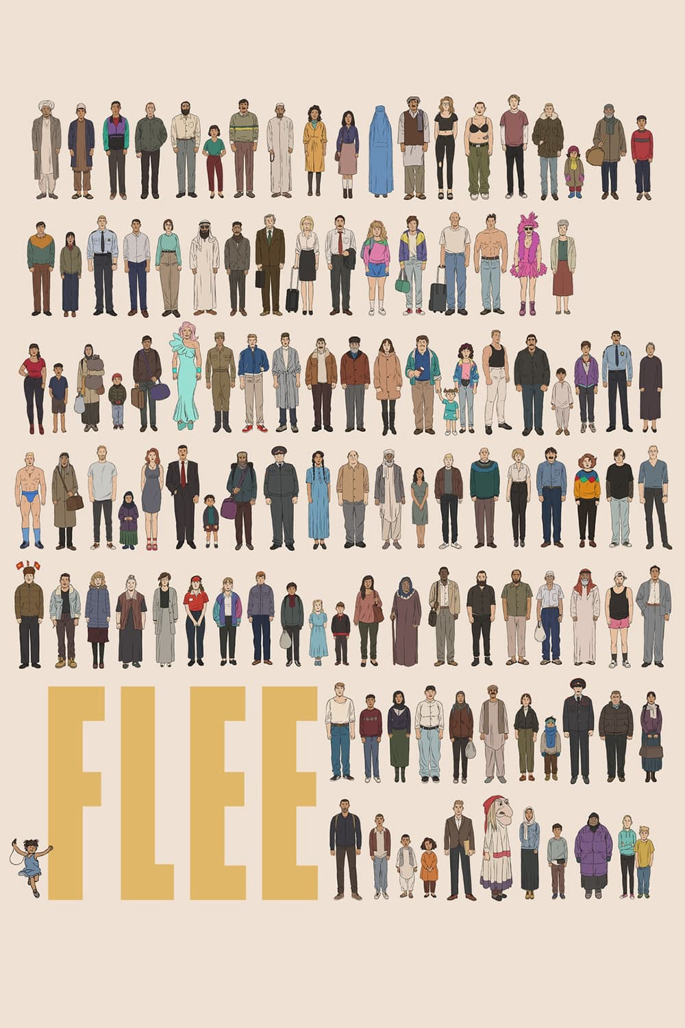 Poster Phim Flee (Flugt)