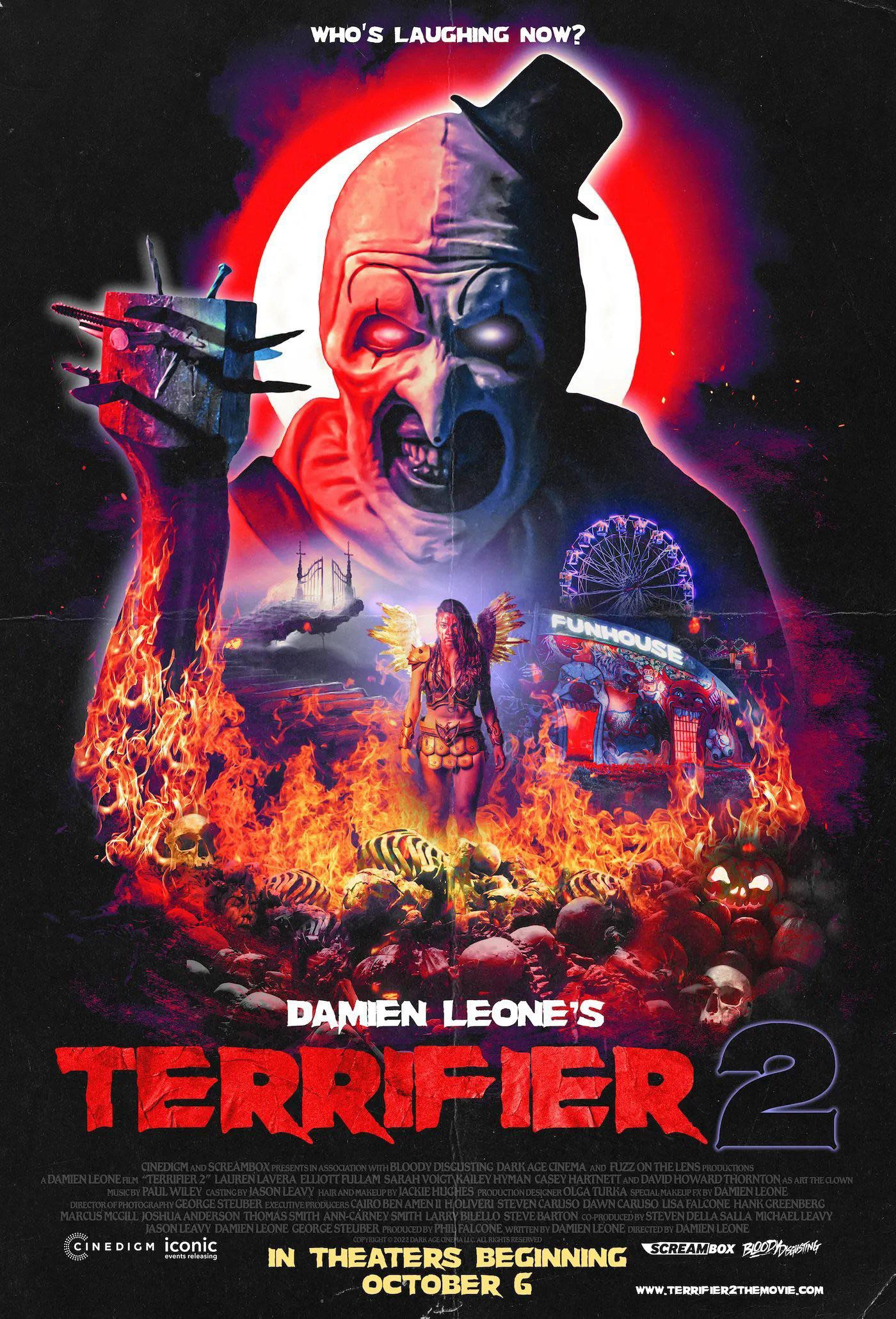 Poster Phim Gã Hề Điên Loạn 2 (Terrifier 2)