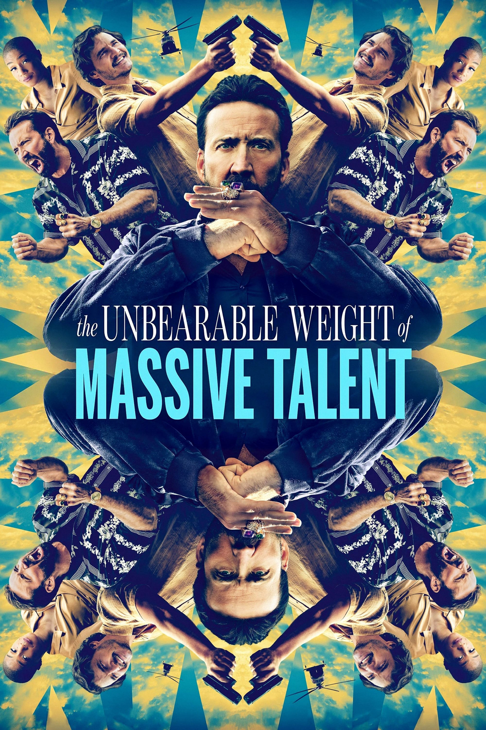 Poster Phim Gánh Nặng Ngàn Cân Của Tài Năng Kiệt Xuất (The Unbearable Weight of Massive Talent)