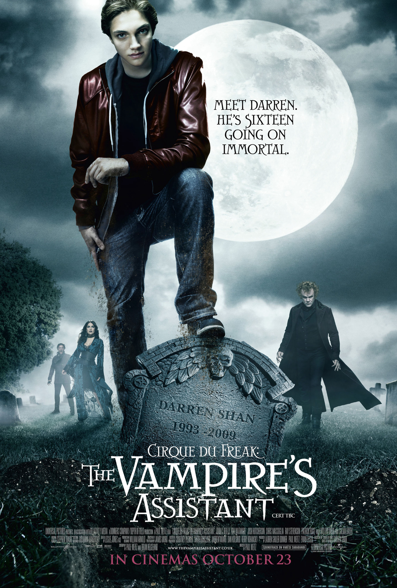 Poster Phim Gánh Xiếc Quái Dị: Đệ Tử Ma Cà Rồng (Cirque du Freak: The Vampire's Assistant)