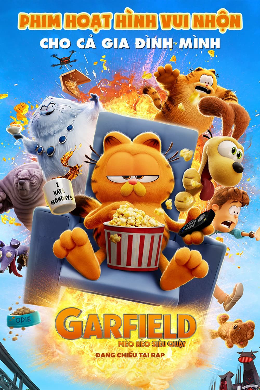 Xem Phim Garfield - Mèo Béo Siêu Quậy (The Garfield Movie)