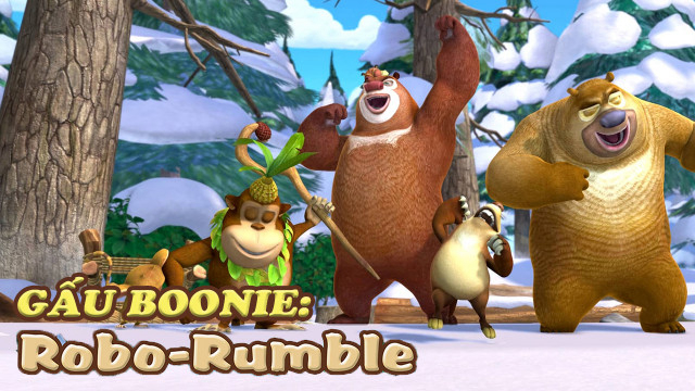 Poster Phim Gấu Boonie: Robo-Rumble (Boonie Bears: Robo-Rumble)