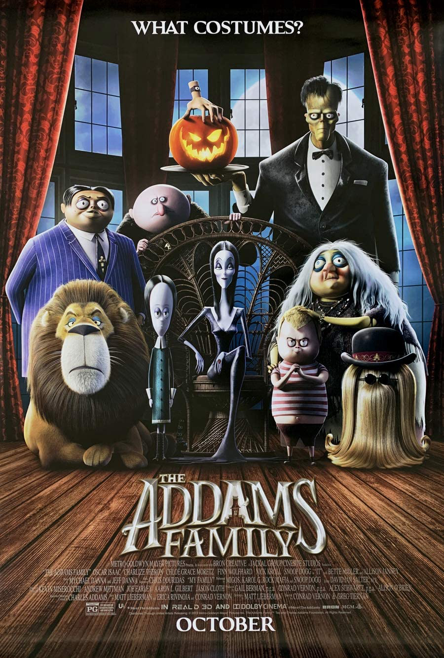 Poster Phim Gia Đình Addams (The Addams Family)