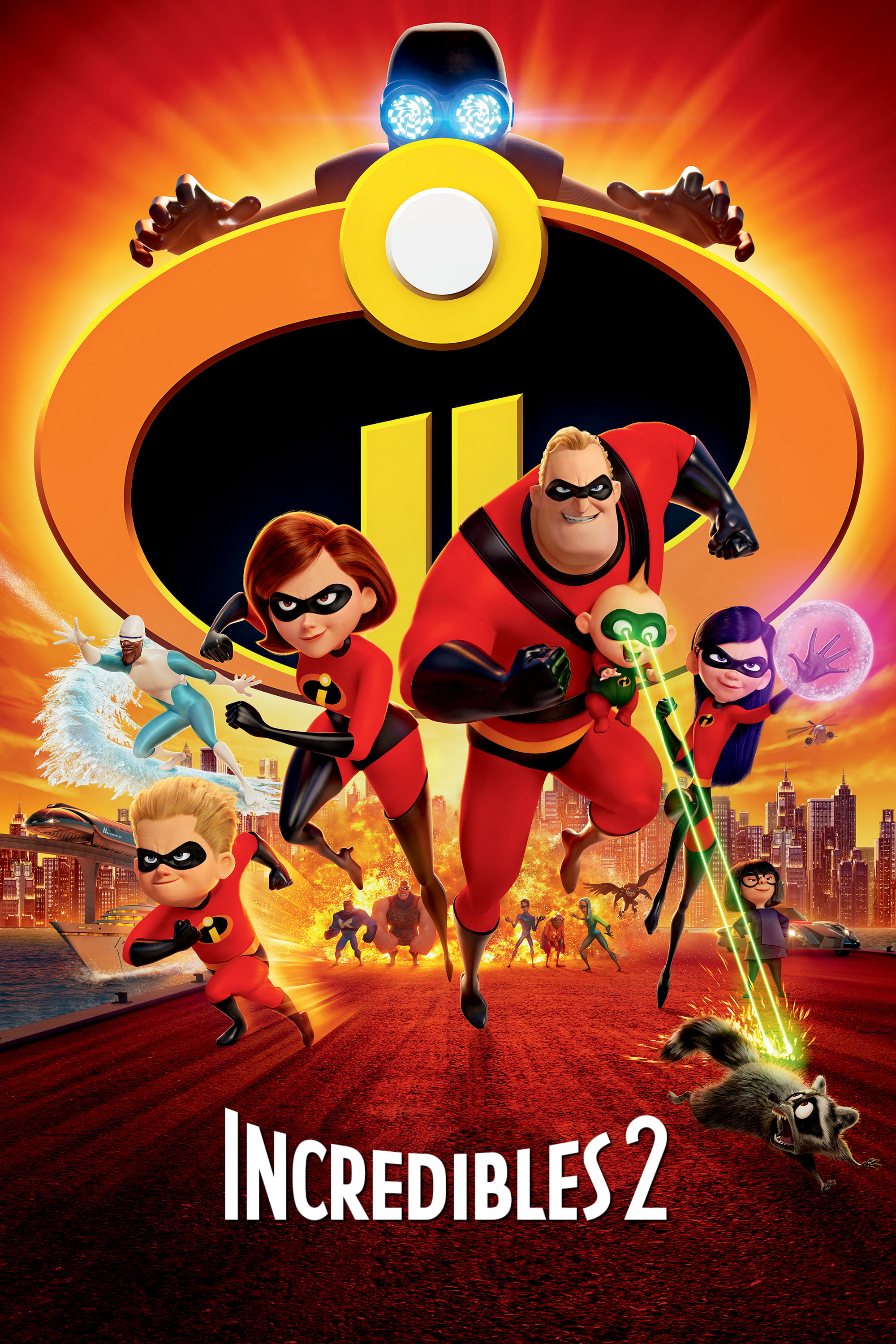 Poster Phim Gia Đình Siêu Nhân 2 (Incredibles 2)