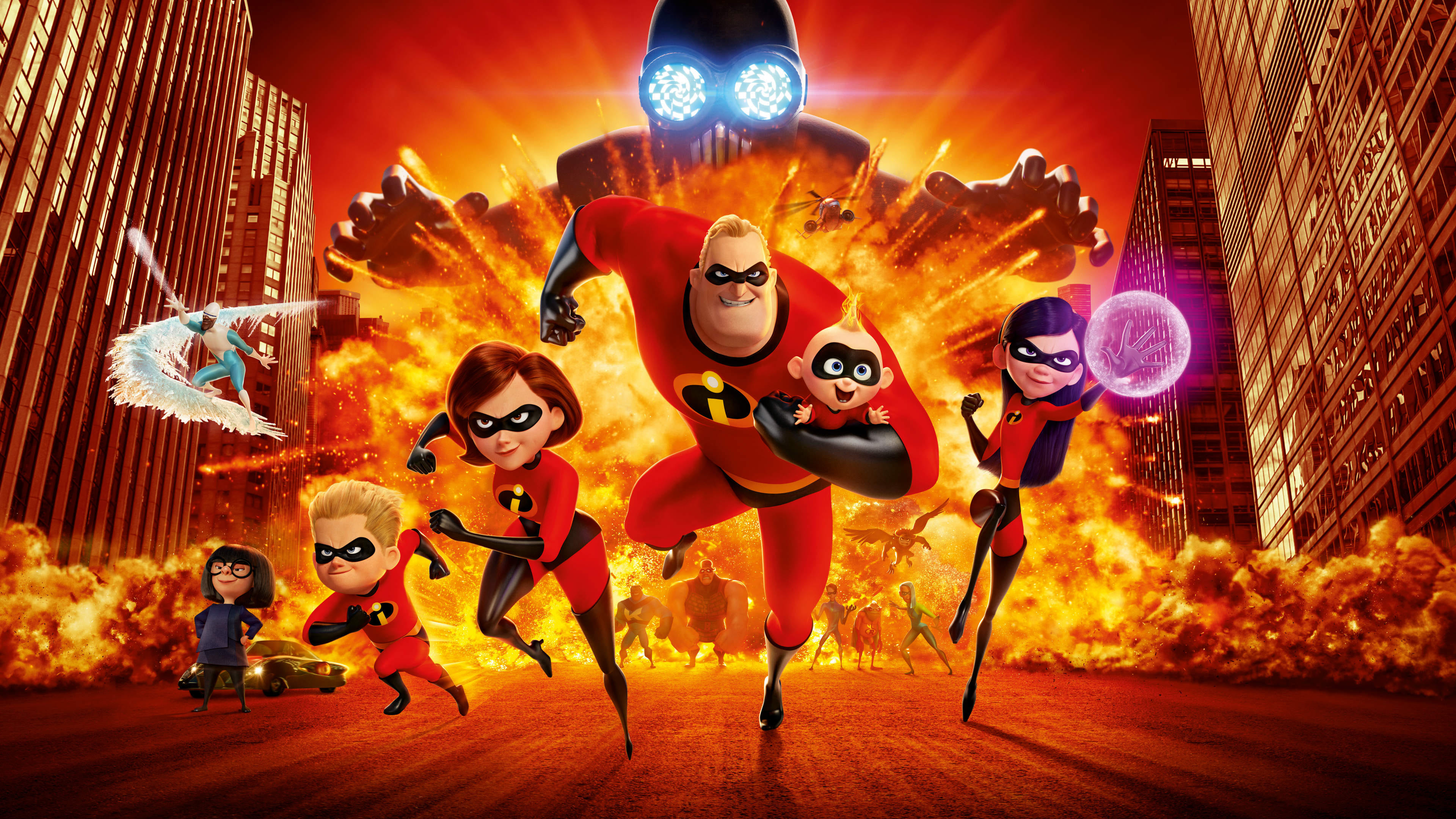 Poster Phim Gia Đình Siêu Nhân 2 (Incredibles 2)