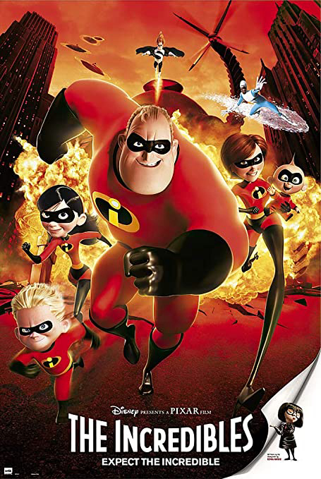 Poster Phim Gia Đình Siêu Nhân (The Incredibles)