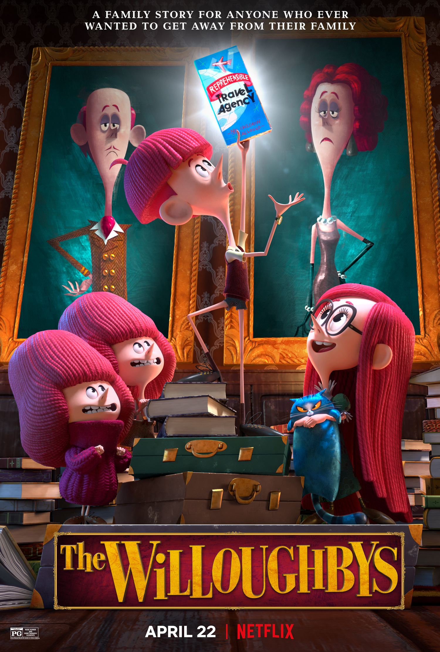 Poster Phim Gia đình Willoughby (The Willoughbys)