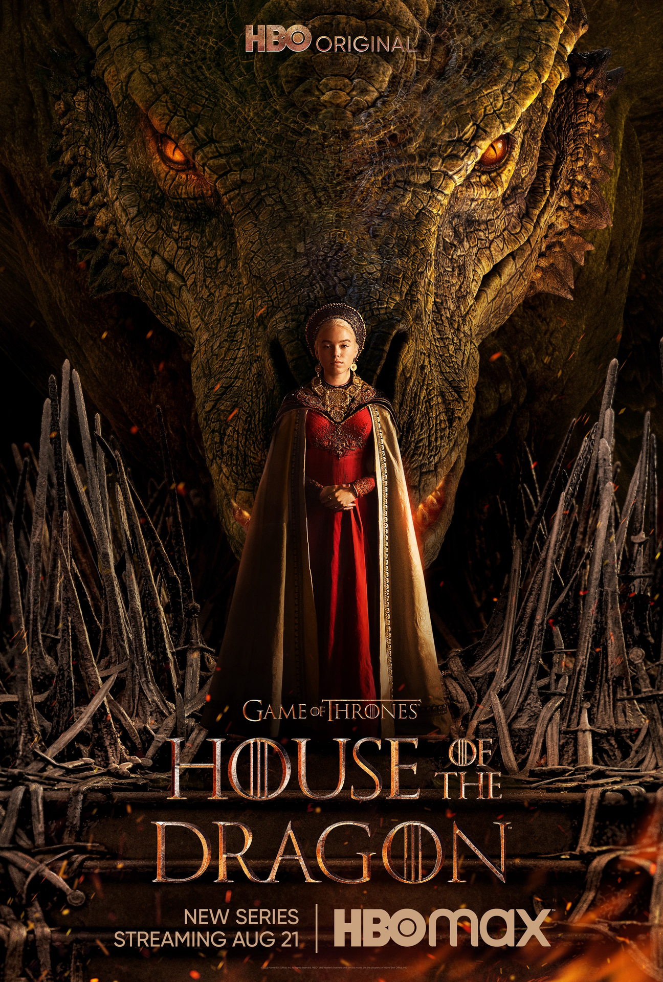 Poster Phim Gia Tộc Rồng (House of the Dragon)
