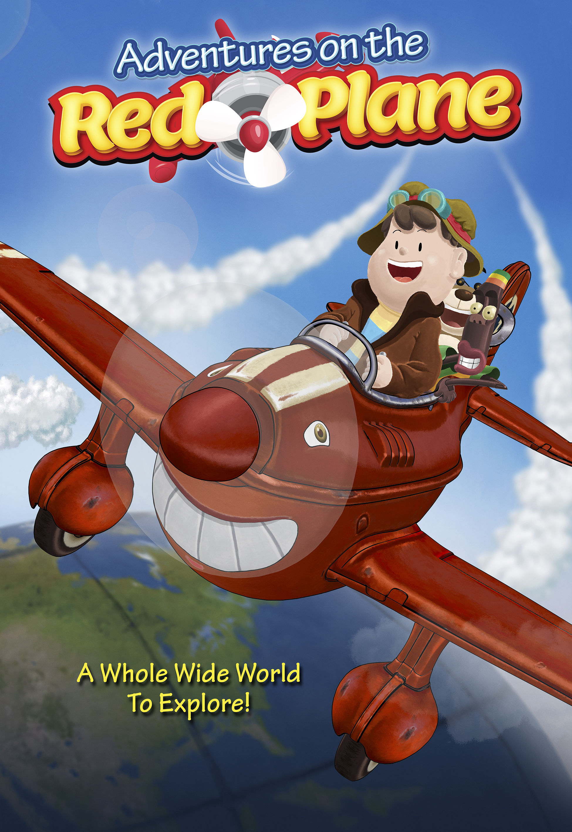 Poster Phim Giấc Mộng Phiêu Lưu (Adventures On The Red Plane)
