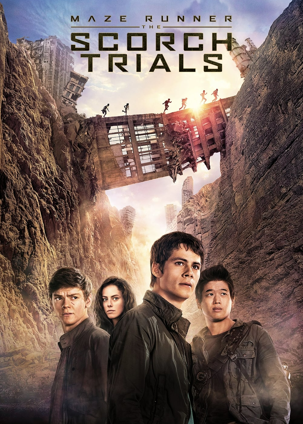 Poster Phim Giải Mã Mê Cung: Thử Nghiệm Đất Cháy (Maze Runner: The Scorch Trials)