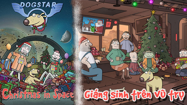 Xem Phim Giáng Sinh Trên Vũ Trụ (Dogstar: Christmas in Space)