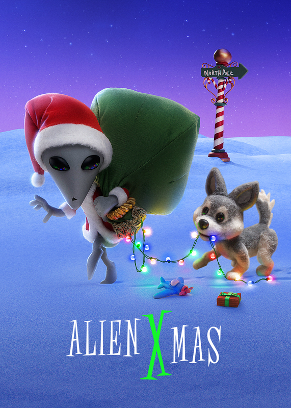 Poster Phim Giáng sinh xa lạ (Alien Xmas)