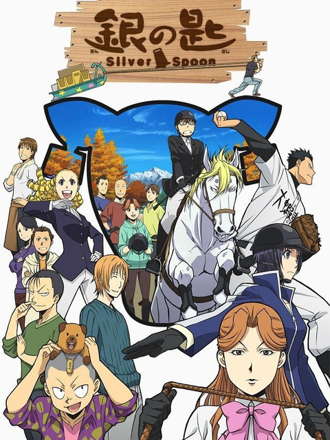 Poster Phim Gin no Saji Silver Spoon Mùa 2 (Silver Spoon 2nd Season)