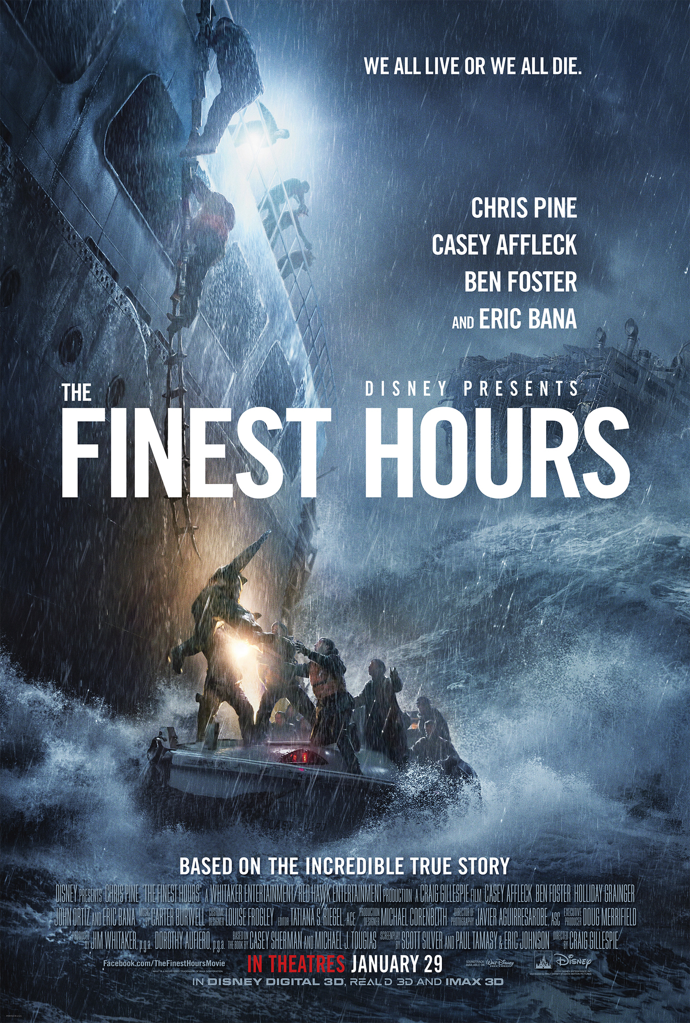 Poster Phim Giờ Lành (The Finest Hours)