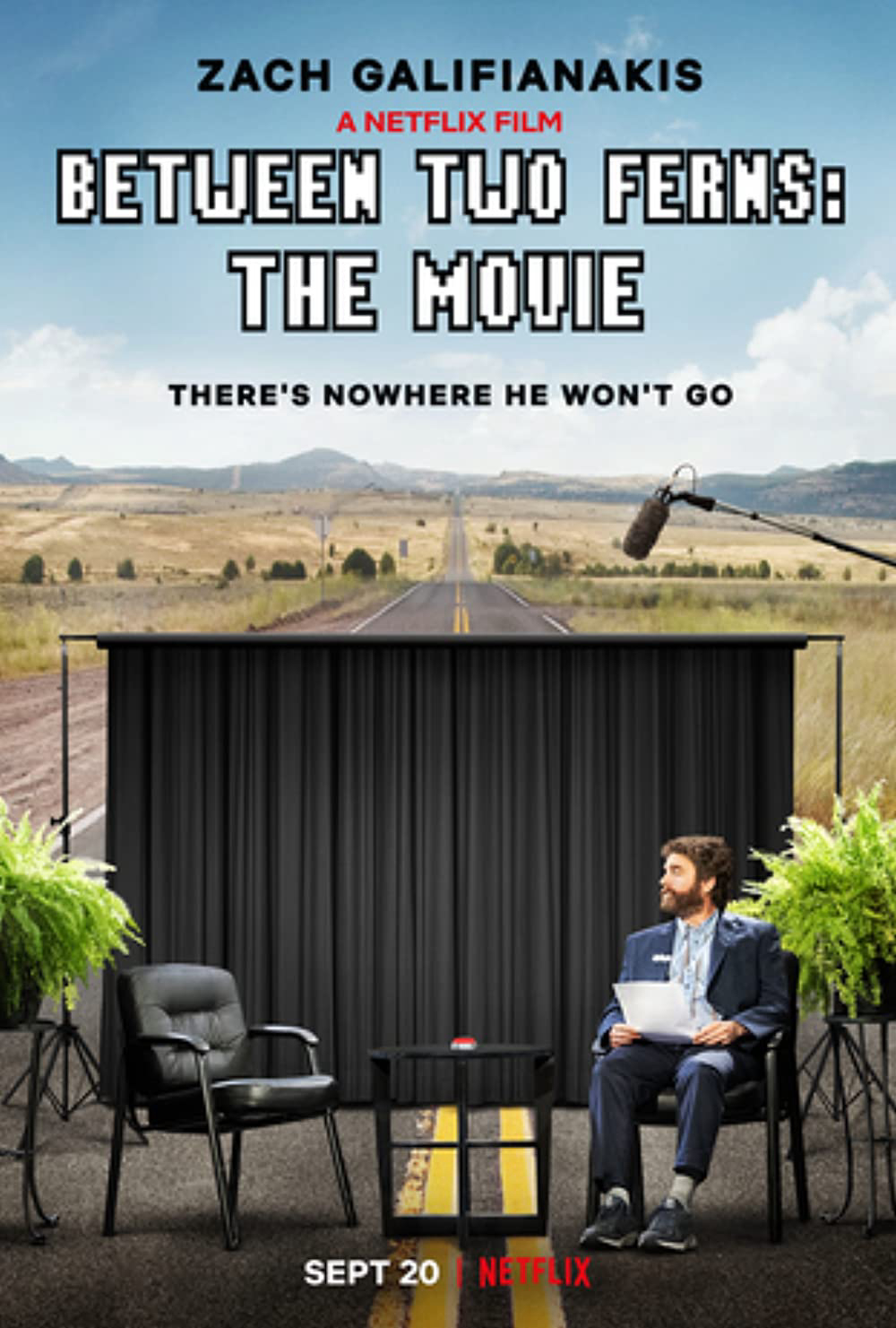 Poster Phim Giữa khóm dương xỉ: Bản điện ảnh (Between Two Ferns: The Movie)