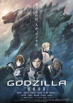 Poster Phim Godzilla: Hành Tinh Quái Vật (Godzilla Anime 1: Planet of the Monsters)