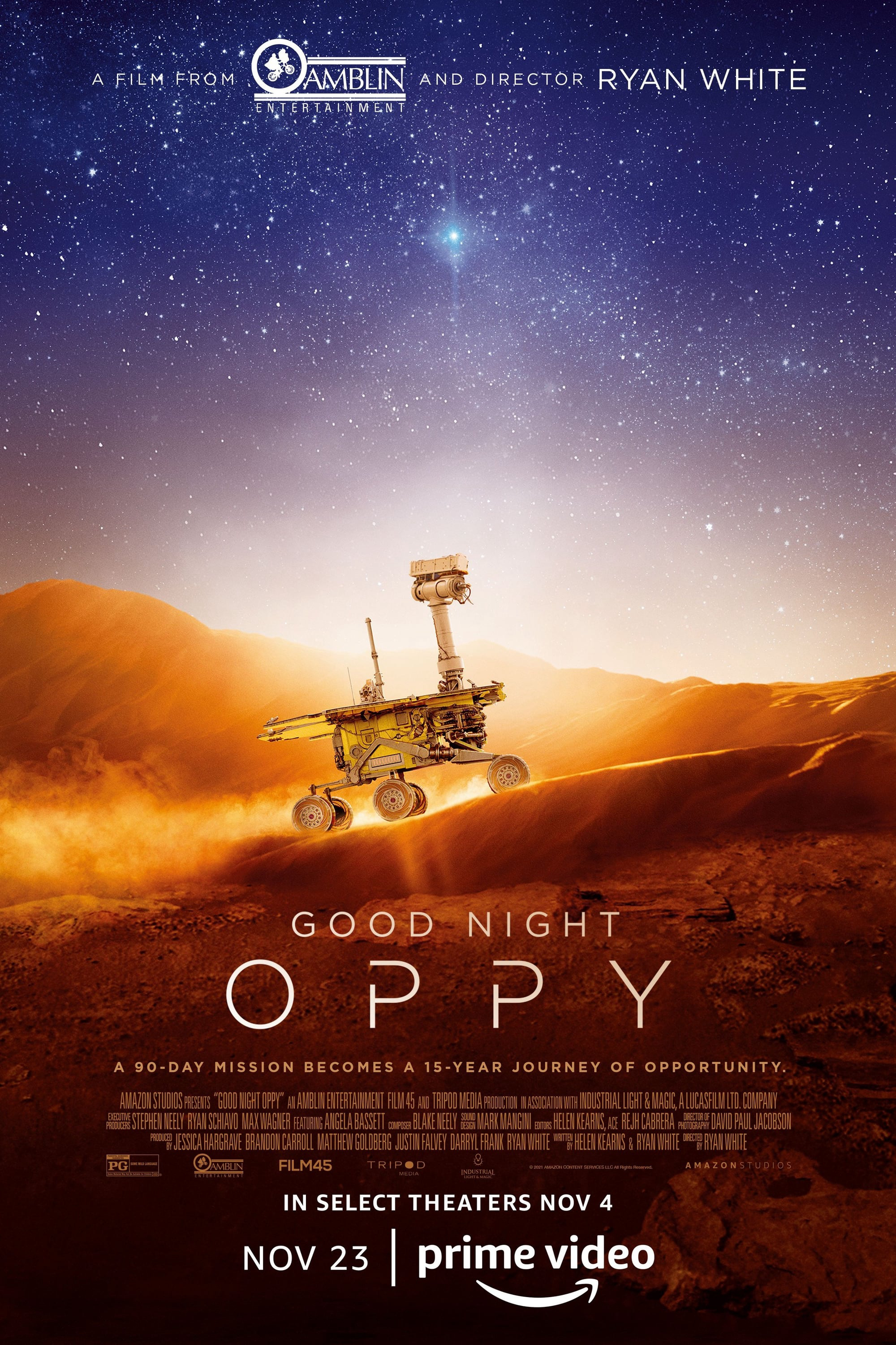 Poster Phim Good Night Oppy (Good Night Oppy)