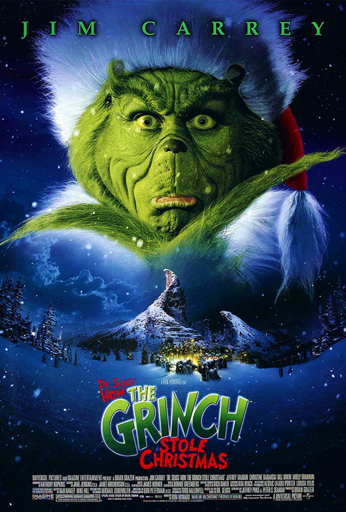 Poster Phim Grinch đã đánh cắp Giáng Sinh như thế nào (How the Grinch Stole Christmas)