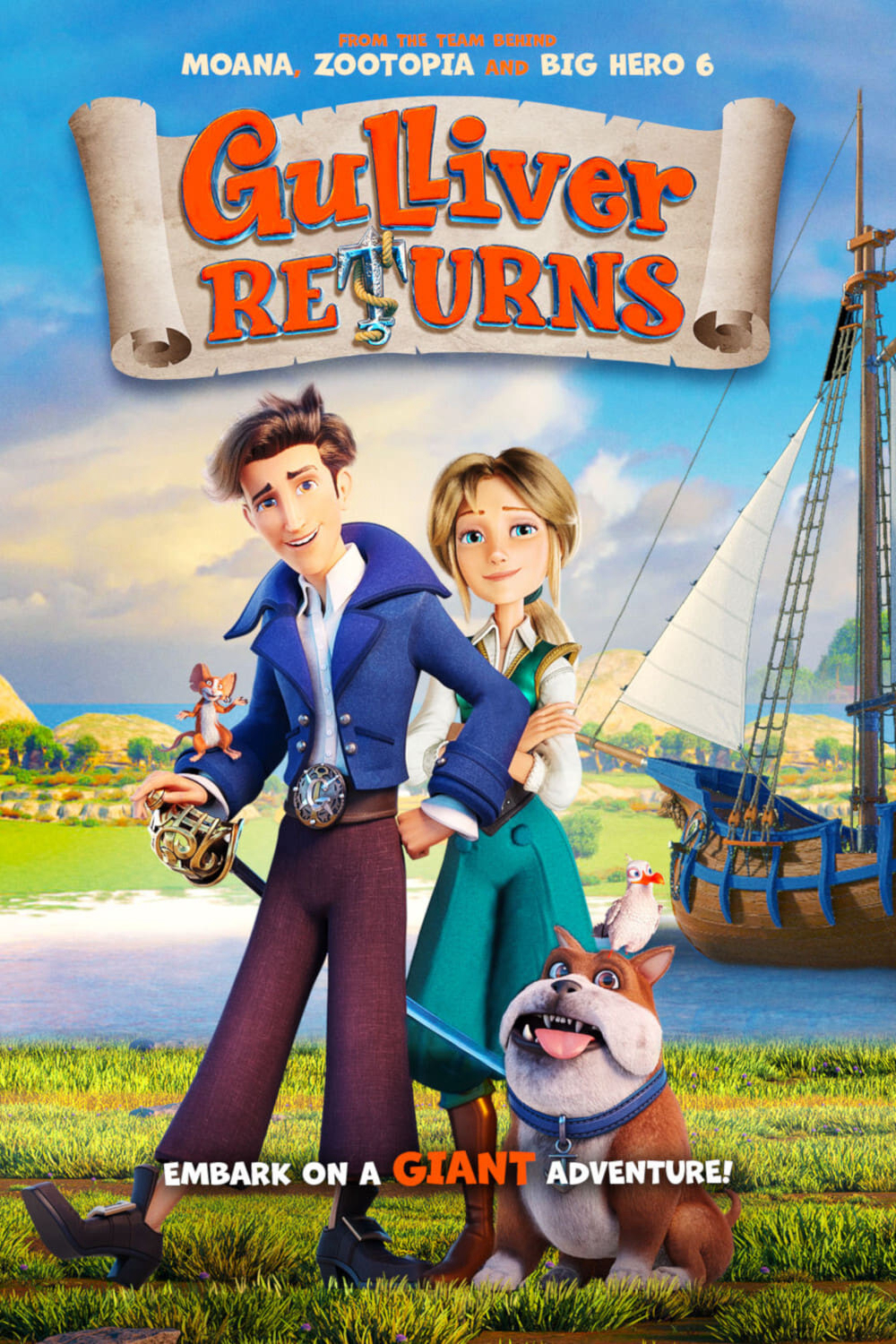 Poster Phim Gulliver Du Ký (Gulliver Returns)