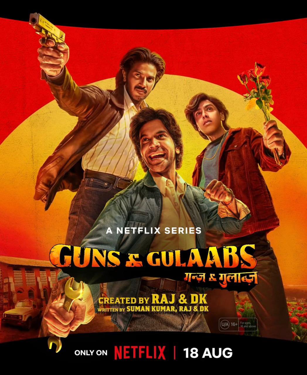 Poster Phim Guns & Gulaabs Phần 1 (Guns & Gulaabs Season 1)