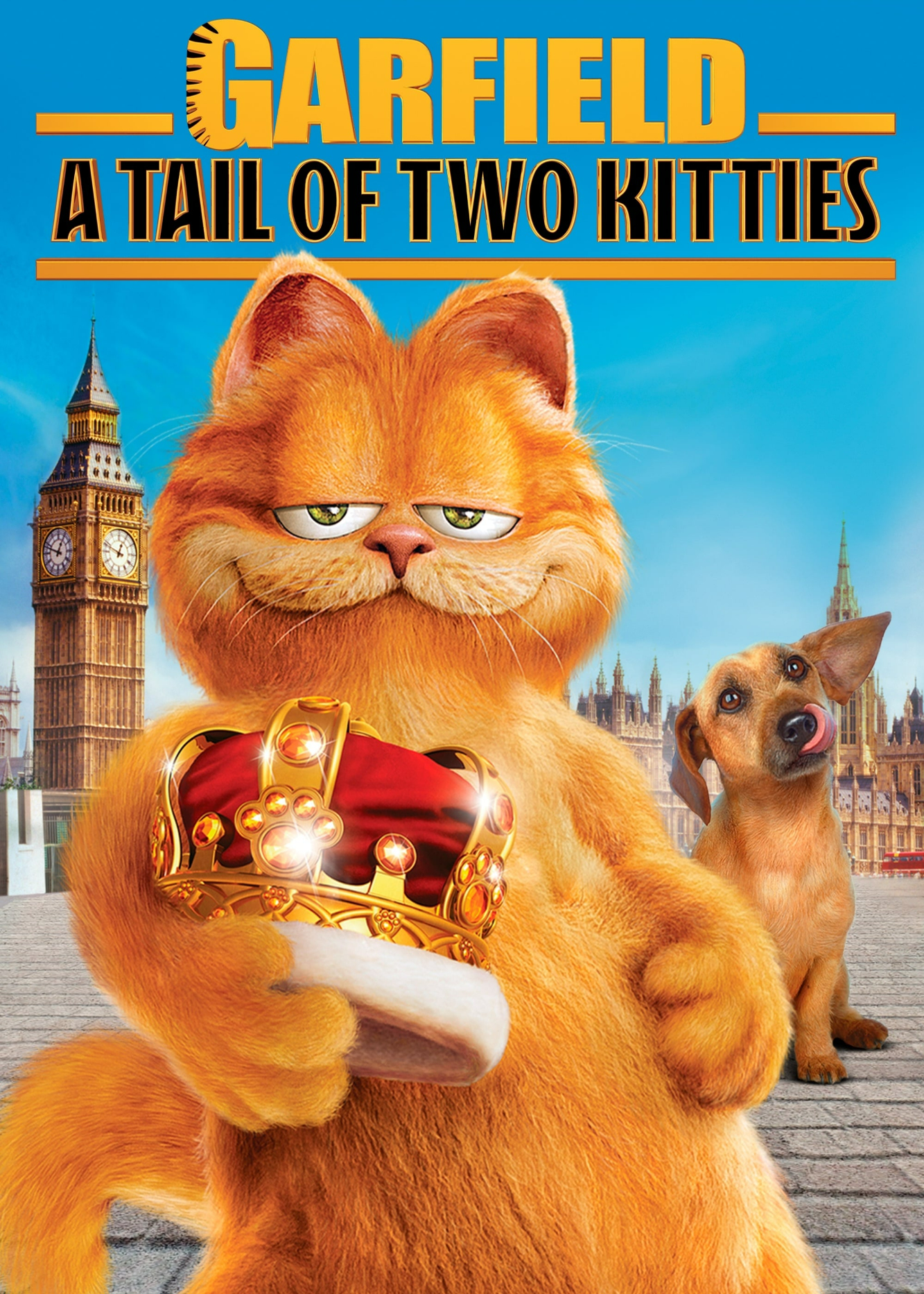 Poster Phim Hai Chú Mèo Siêu Quậy (Garfield: A Tail of Two Kitties)