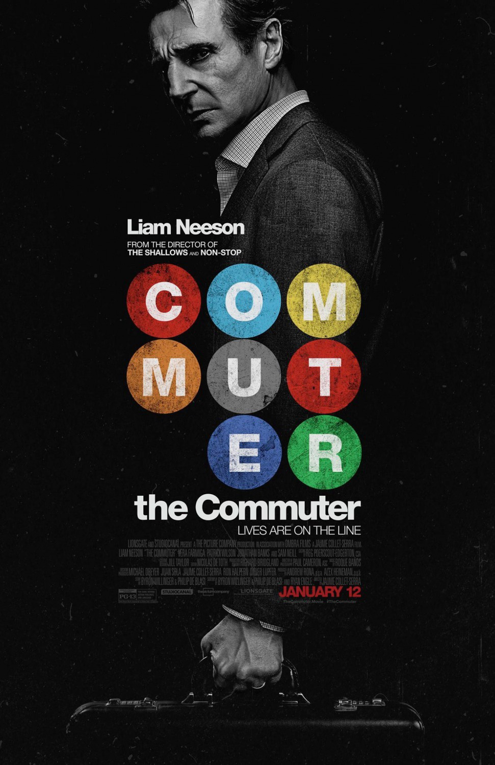 Poster Phim Hành Khách Bí Ẩn (The Commuter)